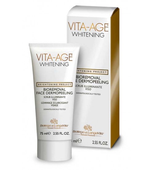 VITA-AGE WHITENING Bioremoval Face Dermopeeling - Container 75 ml tube