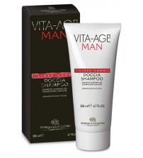 VITA-AGE MAN Shampoo Shower Gel - Container 200 ml tube