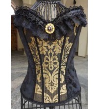  Victiorian Corset  Black Memories 01