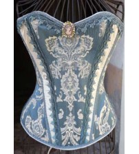  Victiorian Corset  Blue Memories 02