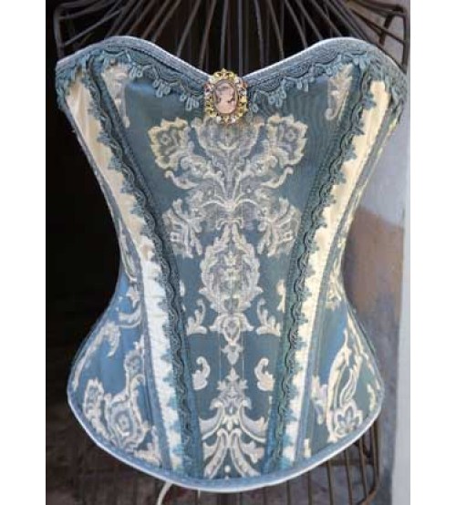  Victiorian Corset  Blue Memories 02