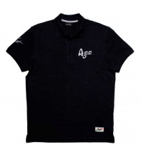 Giacomo Agostini Short-Sleeve Polo Legend Black