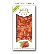 CRUNCHY BAR WHITE ALMOND WITH STRAWBERRY ORGANIC