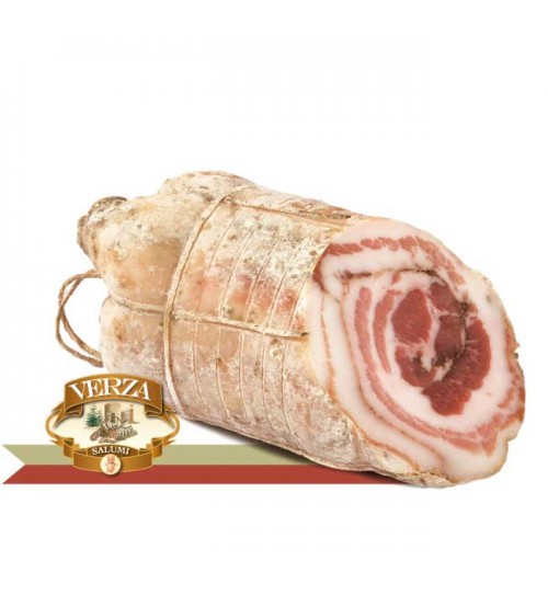 Valligiana Rolled Bacon Family - 5 pieces x Kg. 1,40