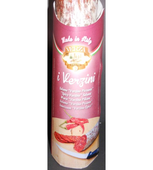 Verzino Salami Spicy 0,28 Kg. x 20 pieces 