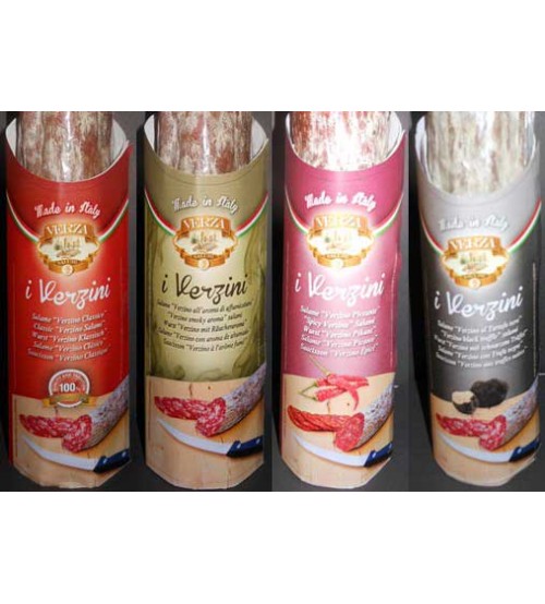 Verzino Salami Double Choice 0,28 Kg. x 2 pieces