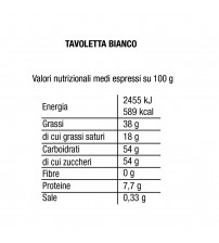 Le Delizie Piazza dei Mestieri 白巧克力 75g