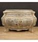 Italian dresser painted with angels and signed by Luigi Morgari