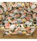 Italian design armchairs with floral fabric