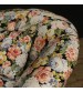 Italian design armchairs with floral fabric