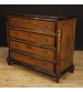  Antique Lombard chest of drawers in wood from 18th century to be restored