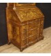 Venetian trumeau in walnut, burl walnut, rosewood, beech and fruitwood