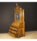 Venetian trumeau in walnut, burl walnut, rosewood, beech and fruitwood