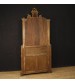 Venetian trumeau in walnut, burl walnut, rosewood, beech and fruitwood