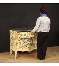 Italian lacquered and painted dresser
