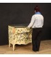 Italian lacquered and painted dresser