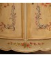 Italian lacquered and painted corner cabinet