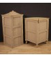 Italian lacquered and painted corner cabinet